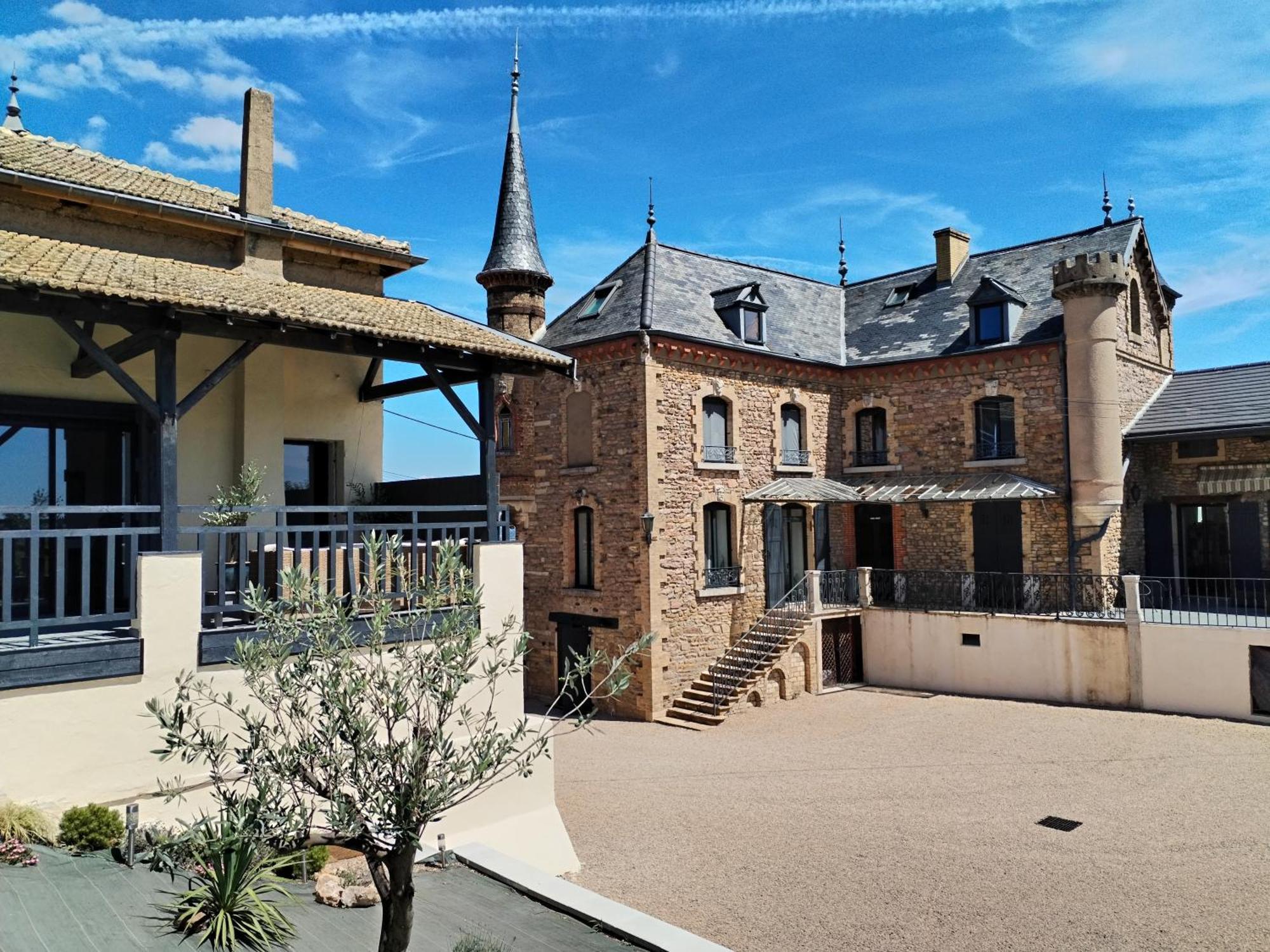 Le Petit Chateau De Sathonat - Horizon Paradis Saint-Amour-Bellevue Eksteriør bilde
